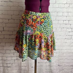 Urban Outfitters size small floral succulent print mini skirt
